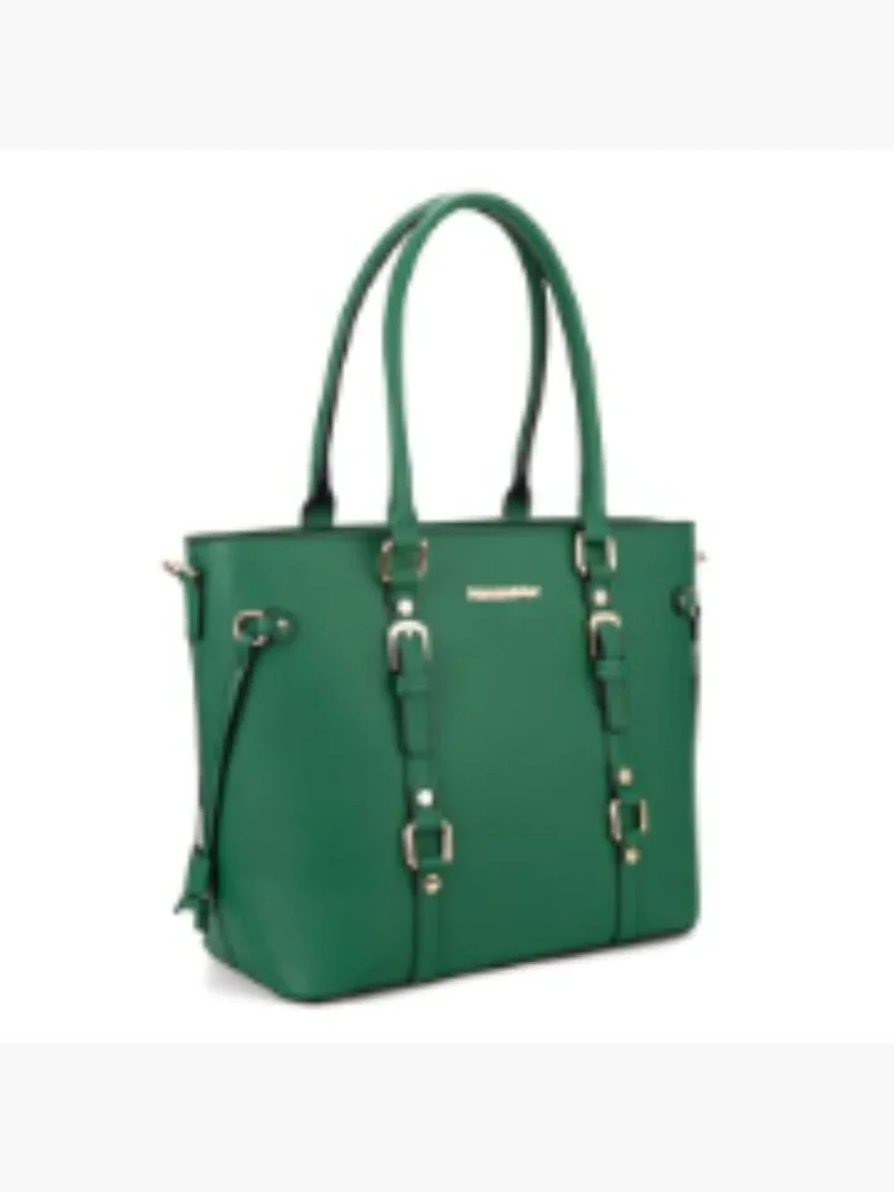3 Piece PU Leather Purse Set Tote Satchel Wallet Adjustable Shoulder Strap